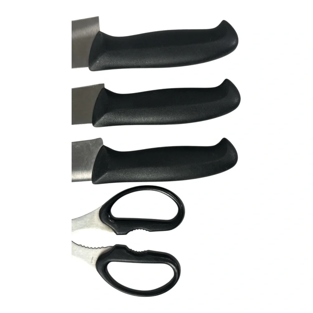 J.A. Henckels International Knife Set Of 3 & Shears Essential Kitchen Knives